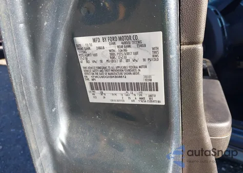 2011 Ford Escape Xlt z USA, uszkodzony, nr VIN 1FMCU9DGXBKB08612